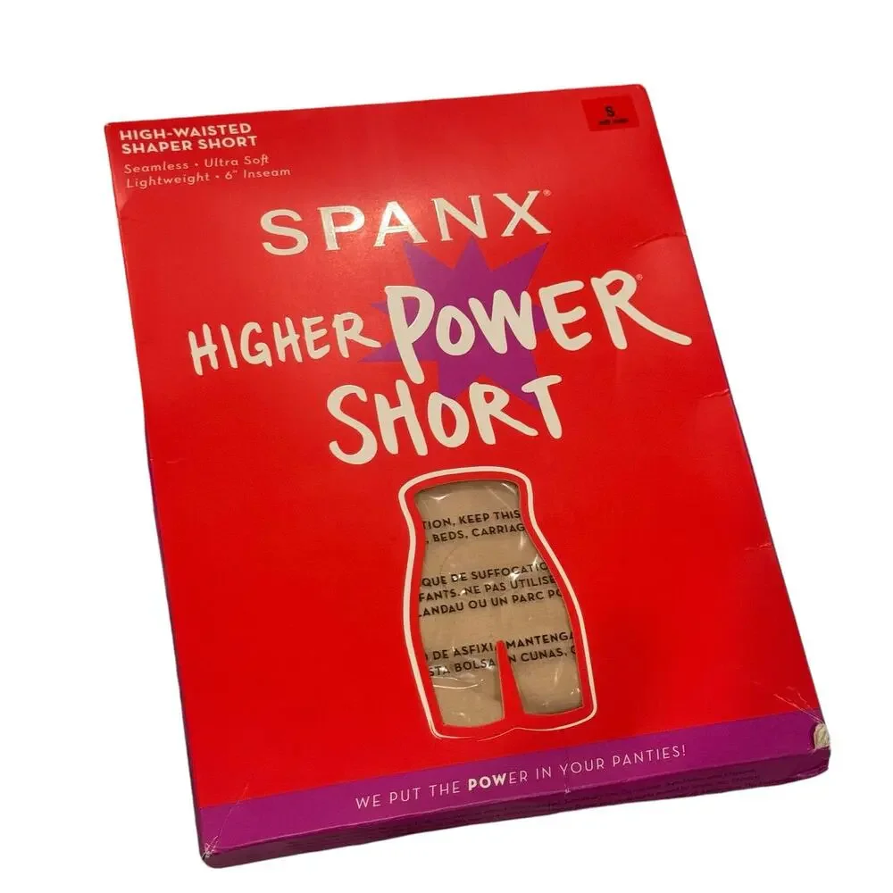 Spanx 2745 Higher Power Shaping Shorts Pull-On Nude Size Small NWT